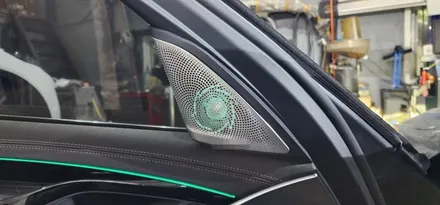 BMW G30 530i 회오리트위터, 송풍구엠비언트 작업 LED 미드레인지커버, 미드스피커 교체 튜닝 작업 5시리즈 BMW530i 21년식 실내 무드등 장착 시공후기 대구 씨앤디