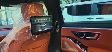 [엠비언트 작업] 벤츠 s클래스 w223 s450 엠비언트 부메스터 시공과 함께 리어 모니터시공으로 실내 엠비언트 튜닝! 차튜닝 대구튜닝샵 자동차인테리어 자동차튜닝 자동차개조 튜닝