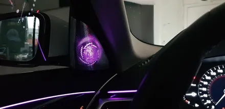 7시리즈 G11 G12 BMW - 회오리 트위터 풀 세트 시공 자동차튜닝 자동차개조 차튜닝 차량용품 자동차인테리어 전동트위터 자동차엠비언트 엠비언트라이트 자동차무드등 씨앤디