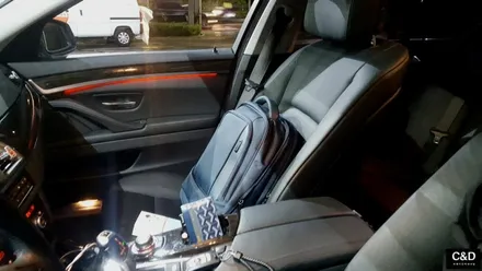 BMW528i 엠비언트라이트 장착 작업 대구 수입차 정비 및 튜닝 전문점 씨앤디 인터내셔널 엠비언트 라이트/라이트작업/bmw 528i