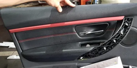 BMW 320d 12년식 가변 엠비언트 시공 및 운전석 손잡이 교체작업]BMW엠비언트시공 오디오공조기엠비언트작업 엠비언트장착점 대구엠비언트튜닝 므대구앞산장착 대구씨앤디인터내셔널