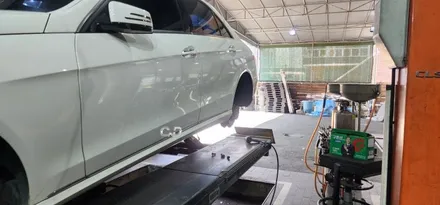 대구 벤츠 E220 CDI W212 (2014) :: 타이어공기압센서 (TPMS) 교체 :: 공기압 경고등 고장 :: 남구 대명동 수입차 씨앤디