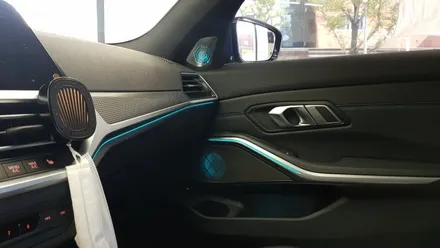 bmw 330i xDrive 19년식 엠비언트 G20 엠비언트풀세트 시공작업] 3시리즈 G바디 LED엠비언트 무드등 실내드 스피커 BMW엠비언트 스피커튜닝 대구앞산씨앤디인터내셔널