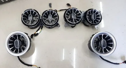 벤츠 W222 S500 LED 송풍구 부메스터 ST , 천장 엠비언트, 썬글라스함 시공 후기 , 수입차 정비 수리 튜닝 전문점 S클래스 트위터 튜닝 대명동 카센터 씨앤디인터내셔널