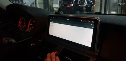 BMW E71 X6 안드로이드 10.25인치 모니터 교체 작업,bmw 수리 정비 튜닝 전문점 모니터 확장 안드로이드 7.1 대구 카센터 씨앤디인터내셔널
