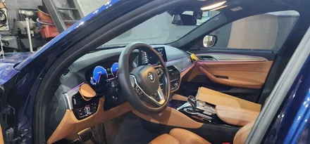 BMW G30 520d 회오리트위터세트 장착 작업 BMW520d 17년식 G30회오리트위터 실내 LED 엠비언트라이트 무드등 튜닝 시공후기 BMW튜닝 대구수입차정비 씨앤디인터내셔널