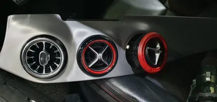 대구 벤츠 CLA 45 AMG 4매틱 송풍구, 도어트림, 대시보드 엠비언트 시공기 차량 내 분위기를 엠비언트 시공으로 반전! 대구엠비언트 엠비언트라이트 자동차엠비언트 엠비언트시공