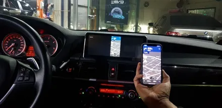BMW E71 X6 안드로이드 10.25인치 모니터 교체 작업,bmw 수리 정비 튜닝 전문점 모니터 확장 안드로이드 7.1 대구 카센터 씨앤디인터내셔널