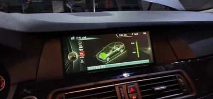 BMW 5시리즈 F10 528i xDrive 13년식 엔진오일교환 및 프론트 브레이크 패드 교환 작업 BMW528i오일교환 합성유 쉘 힐릭스 CITY 0W30 대구수입차정비 씨앤디