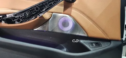 대구 남구 BMW 520i G30 21년식 :: 회오리트위터 풀셋, 도어라이트 시공 :: 회오리 엠비언트 :: BMW웰컴라이트 실내등 :: 대구 튜닝 전문 수입차 정비 씨앤디
