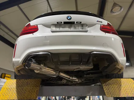 (수원배기 화성배기) BMW M2 배기튜닝 머플러튜닝 대포배기 작업을 하였습니다 / 경기 화성