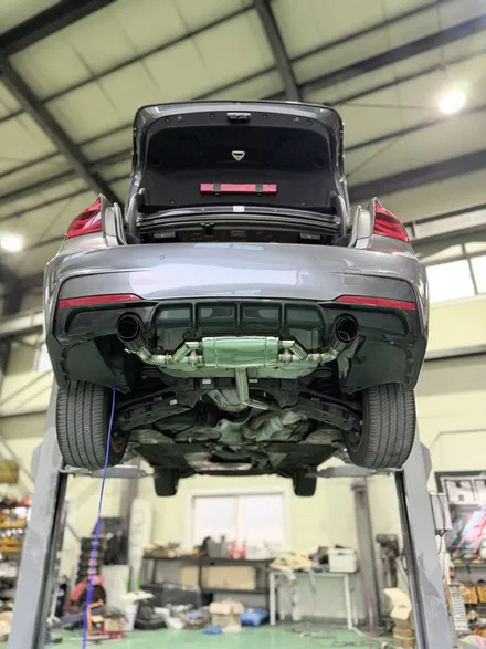 (수원배기 화성배기)bmw320i 커스텀 가변배기 튜닝 작업을 진행하였습니다 / 경기 화성