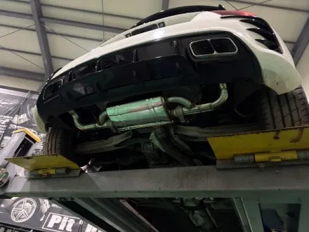 (수원배기 화성배기) 벤츠a45amg 중통,가변엔드 커스텀 배기튜닝작업을 하였습니다. / 경기 화성