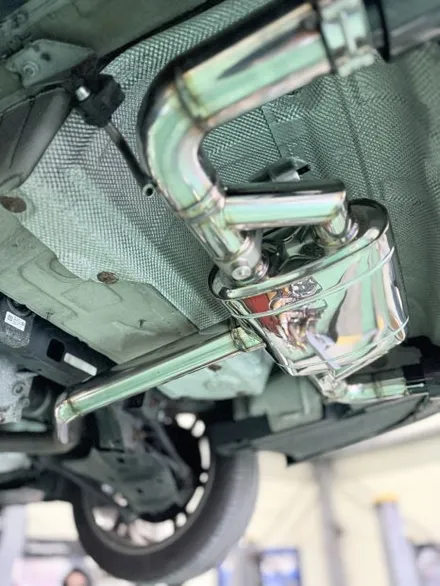 (수원배기 화성배기)bmw320i 커스텀 가변배기 튜닝 작업을 진행하였습니다 / 경기 화성