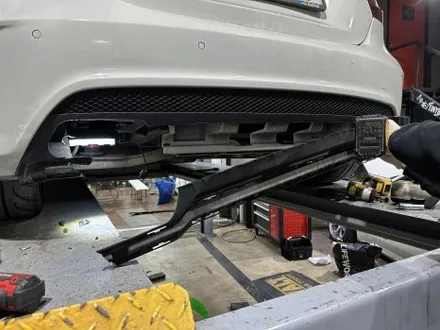 (수원배기 화성배기) 벤츠 A45 AMG 중통(미들파이프),가변앤드 작업 커스텀가변배기 튜닝 / 경기 화성