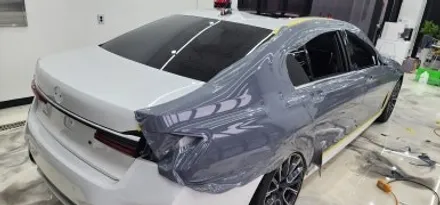 [공지] 하남 전체랩핑 bmw 745Le 나르도그레이로 깔끔하게 출고 / 하남 감일동