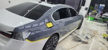 [공지] 하남 전체랩핑 bmw 745Le 나르도그레이로 깔끔하게 출고 / 하남 감일동