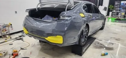 [공지] 하남 전체랩핑 bmw 745Le 나르도그레이로 깔끔하게 출고 / 하남 감일동