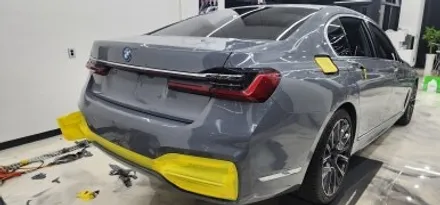 [공지] 하남 전체랩핑 bmw 745Le 나르도그레이로 깔끔하게 출고 / 하남 감일동