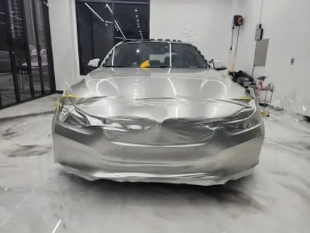 bmw 320d f30 비닐 프로그 샴페인 실버 고광택 필름으로 전체 랩핑 시공 하남 / 송파 래핑 전문점 / 하남 감일동