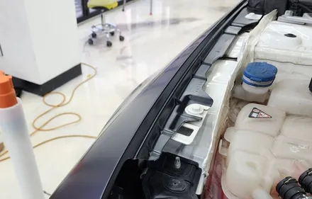 [공지] 하남 cla45 amg 랩핑제거 후 사틴블랙 랩핑 재시공 / 하남 감일동
