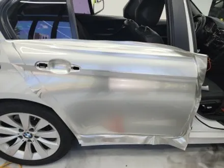 bmw 320d f30 비닐 프로그 샴페인 실버 고광택 필름으로 전체 랩핑 시공 하남 / 송파 래핑 전문점 / 하남 감일동
