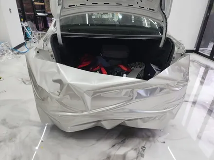 bmw 320d f30 비닐 프로그 샴페인 실버 고광택 필름으로 전체 랩핑 시공 하남 / 송파 래핑 전문점 / 하남 감일동