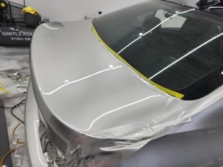 bmw 320d f30 비닐 프로그 샴페인 실버 고광택 필름으로 전체 랩핑 시공 하남 / 송파 래핑 전문점 / 하남 감일동