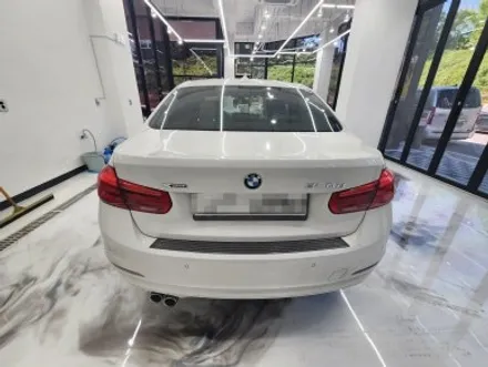 bmw 320d f30 비닐 프로그 샴페인 실버 고광택 필름으로 전체 랩핑 시공 하남 / 송파 래핑 전문점 / 하남 감일동