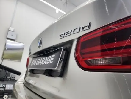 bmw 320d f30 비닐 프로그 샴페인 실버 고광택 필름으로 전체 랩핑 시공 하남 / 송파 래핑 전문점 / 하남 감일동