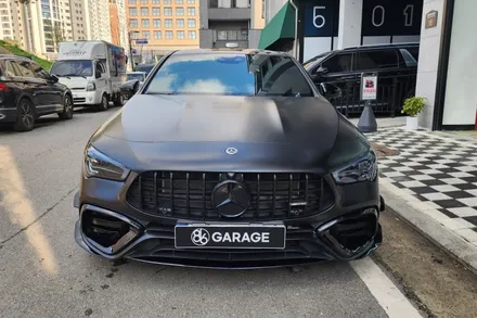 [공지] 하남 cla45 amg 랩핑제거 후 사틴블랙 랩핑 재시공 / 하남 감일동