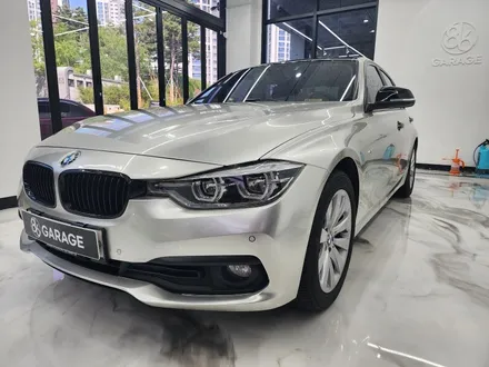bmw 320d f30 비닐 프로그 샴페인 실버 고광택 필름으로 전체 랩핑 시공 하남 / 송파 래핑 전문점 / 하남 감일동