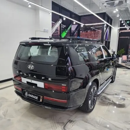 싼타페 랩핑 전체 크롬 죽이기는 올블랙의 완성입니다 / 하남 감일동