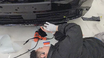 하남 랩핑 카니발 올블랙 크롬 죽이기 시공 / 하남 감일동