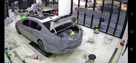 [공지] 하남 전체랩핑 bmw 745Le 나르도그레이로 깔끔하게 출고 / 하남 감일동