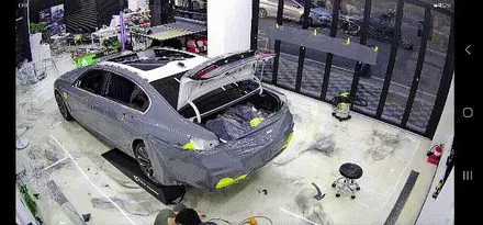 [공지] 하남 전체랩핑 bmw 745Le 나르도그레이로 깔끔하게 출고 / 하남 감일동