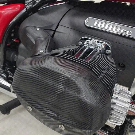 [공지] 송파 랩핑 BMW R18 바이크 랩핑 / 사틴 카마인 레드 전체 시공기 / 하남 감일동