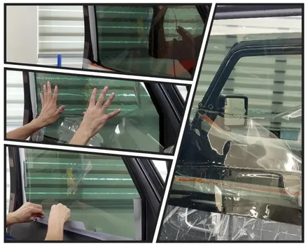 지프 랭글러 썬팅 재시공 / 고양 덕양구 향동동