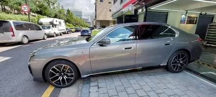 BMW 740i  M spt 썬팅 블랙크롬, 생보4종 / 고양 덕양구 향동동