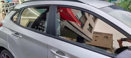 현대 코나N 샴페인골드 재시공 무광PPF 3종 시공 / 고양 덕양구 향동동