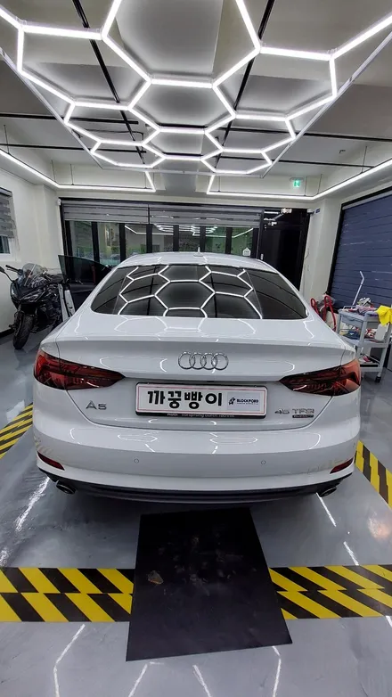 아우디 22년식A5 스포트백    파인뷰 LXQ600 블랙박스 교체시공후기~!!! / 고양 덕양구 향동동