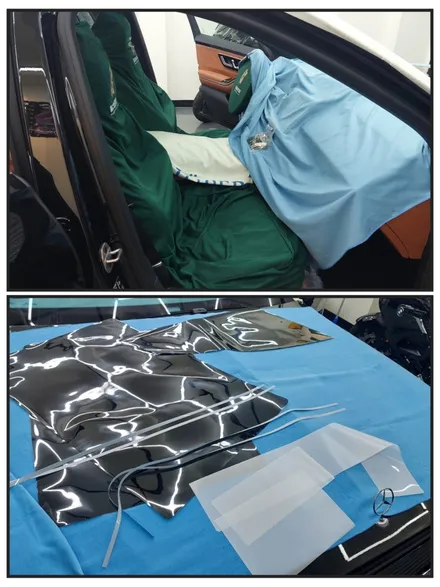 벤츠 마이바흐 S680  썬팅 블랙크롬 전면,측후면, 티타늄블랙 파노라마,생보ppf 도어엣지,주유구+니드,트렁크리드,유리막코팅~~!!!! / 고양 덕양구 향동동