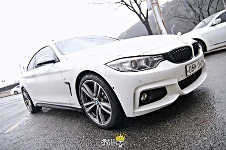BMW 428i 사이드미러 랩핑 포인트주기에 딱이다 / 광주 광산구 월전동