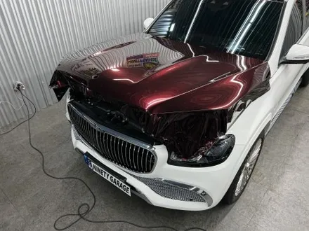 벤츠GLS600 광주 랩핑 듀오톤(투톤) 마이바흐 옵션 작업과정 보여드릴께요 / 광주 광산구 월전동