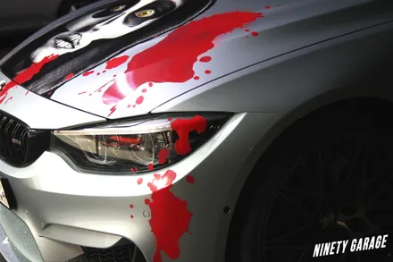 할로윈데이 제대로 놀아봅시다. (feat.BMW m4 랩핑) / 광주 광산구 월전동