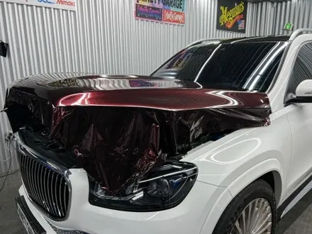 벤츠GLS600 광주 랩핑 듀오톤(투톤) 마이바흐 옵션 작업과정 보여드릴께요 / 광주 광산구 월전동
