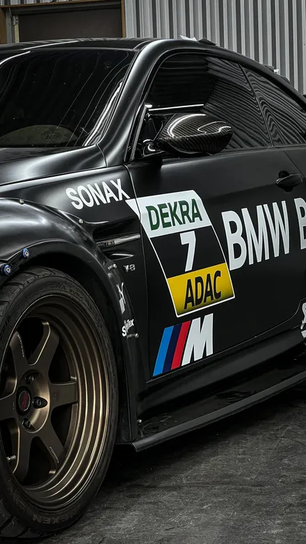 나인티게러지 광주 랩핑 BMW M3 DTM 레이싱데칼 랩핑작업 / 광주 광산구 월전동
