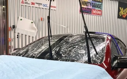 광주 윈드쉴드 자동차유리 보호필름이 가장 완벽한 방법이죠. BMW M8 나인티게러지 / 광주 광산구 월전동
