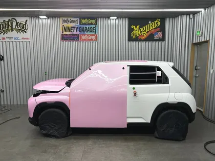 광주랩핑 캐스퍼랩핑 사쿠라핑크 \'핑크색 캐스퍼\' 만들기 / 광주 광산구 월전동