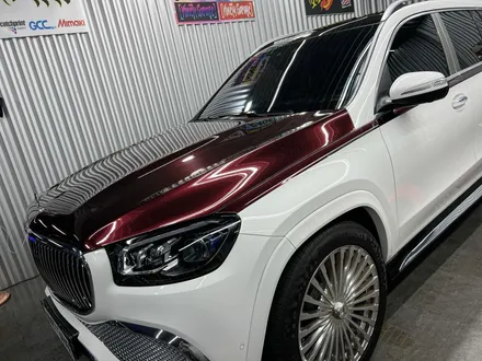벤츠GLS600 광주 랩핑 듀오톤(투톤) 마이바흐 옵션 작업과정 보여드릴께요 / 광주 광산구 월전동